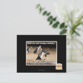 Ambrose had een slechte dag briefkaart (Staand voorkant)