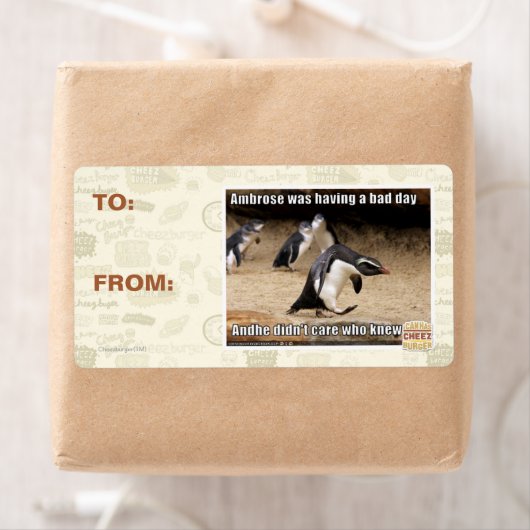 Ambrose had een slechte dag etiket (Insitu)