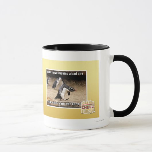 Ambrose had een slechte dag mok (Rechts)