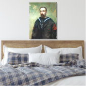 Ambrose McEvoy Petty Officer E. Pitcher Canvas Afdruk (Insitu (Slaapkamer))