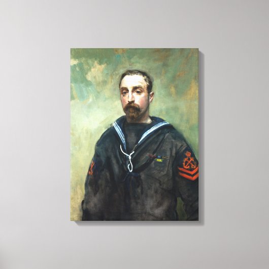 Ambrose McEvoy Petty Officer E. Pitcher Canvas Afdruk (Voorkant)
