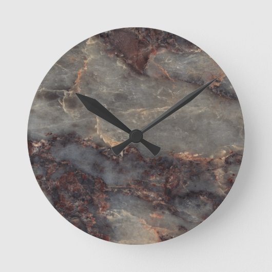 Ambrosia Decorative Stone - Verbluffende levendige Ronde Klok (Voorkant)