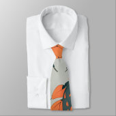 Ambrosia Kever Retro Kleurrijk Aangepast Patroon Stropdas (Gebonden)