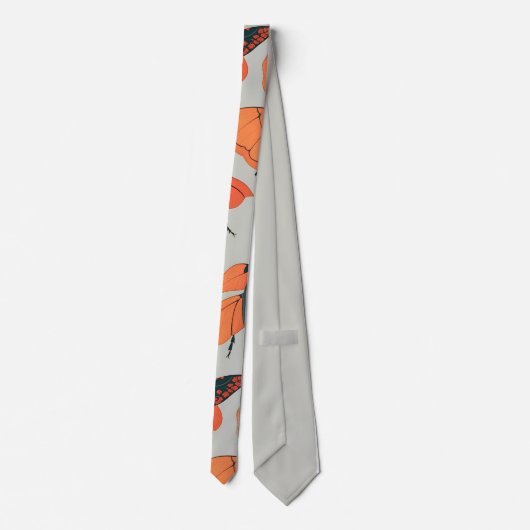 Ambrosia Kever Retro Kleurrijk Aangepast Patroon Stropdas (Achterkant)