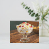 Ambrosia Salad Recipe Card Briefkaart (Staand voorkant)