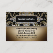 Ambrosian IV Professional Elegance Visitekaartje (Achterkant)