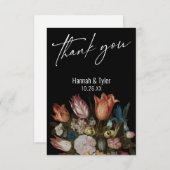 Ambrosius Bosschaert "Bloemen in een Glas" Schilde Bedankkaart (Voorkant / Achterkant)