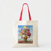 Ambrosius Bosschaert Boeket bloemen Stilleven Tote Bag (Voorkant)
