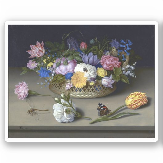 Ambrosius Bosschaert het leven van de oudere nog s Sticker (Voorkant)