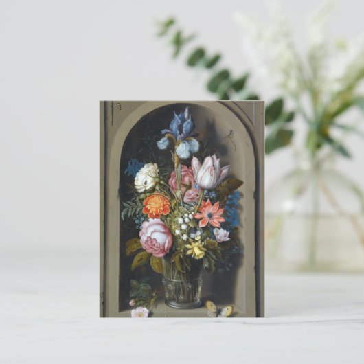 Ambrosius Bosschaert het leven van ouderen A Briefkaart (Staand voorkant)