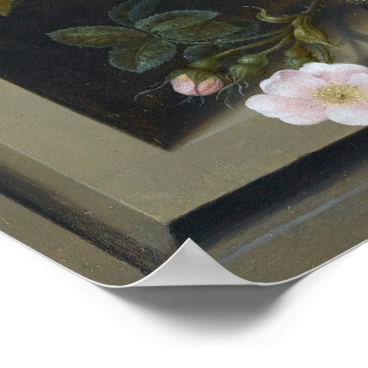 Ambrosius Bosschaert het leven van ouderen A Poster (Hoek)