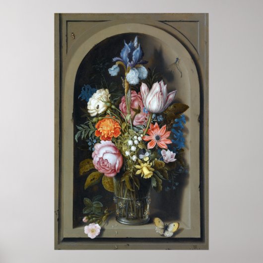 Ambrosius Bosschaert het leven van ouderen A Poster (Voorkant)