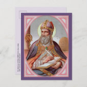 Ambrosius van Milaan (BEN 001) Briefkaart (Voorkant / Achterkant)