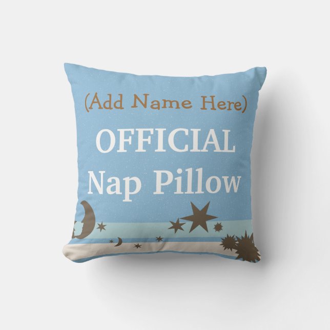 Ambtenaar Nap Pillow Kussen (Voorkant)
