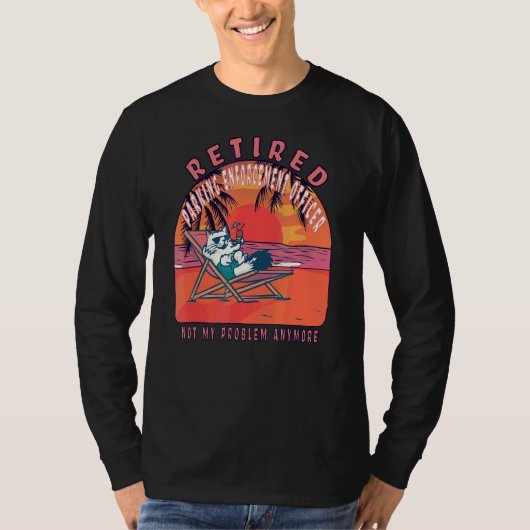 ambtenaar voor ontslagneming in ruste t-shirt (Voorkant)