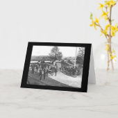 Ambtenaren en Man in Fort Stevens, gelijkstroom Kaart (Gele Bloem)