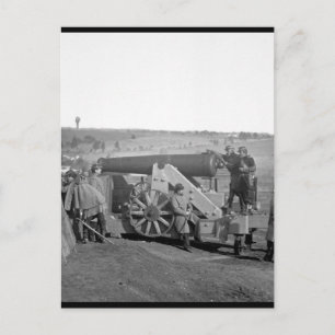 Ambtenaren van het 55e Infanterieur_War-Afbeelding Briefkaart