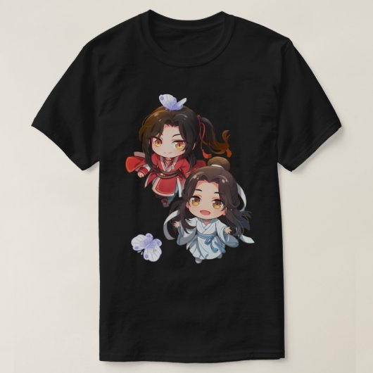 ambtenaren van xie lian and hua cheng Hemelse zege T-shirt (Design voorkant)