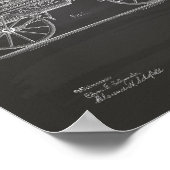 Ambulance 1889 Patent Art Chalkboard Poster (Hoek)