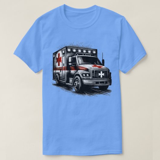 Ambulance 20 t-shirt (Design voorkant)