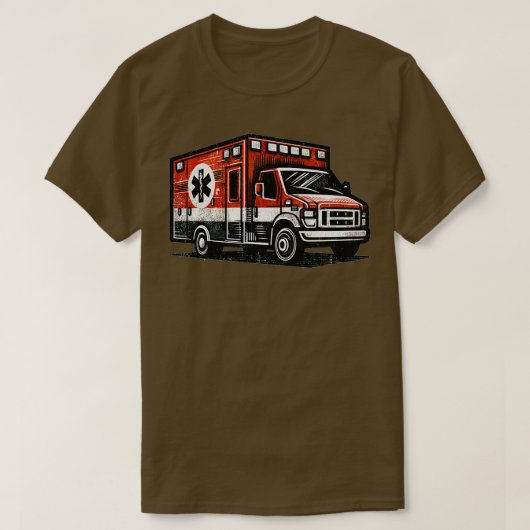Ambulance 4 t-shirt (Design voorkant)