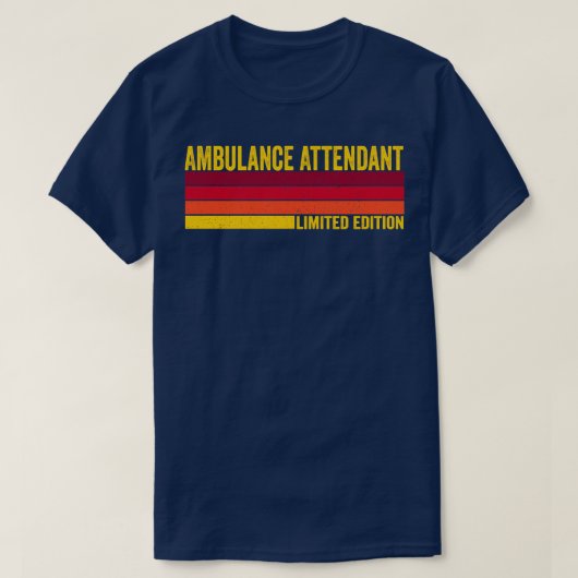 Ambulance Attendant T-shirt (Design voorkant)