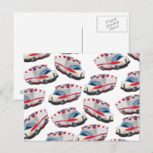 Ambulance Briefkaart (Voorkant / Achterkant)