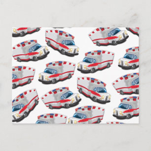 Ambulance Briefkaart