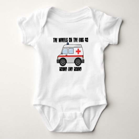 Ambulance Creeper Romper (Voorkant)