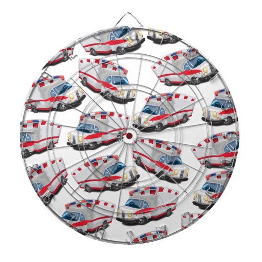 Ambulance Dartbord (Voorkant)