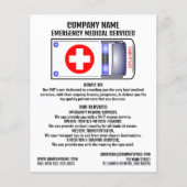 Ambulance Design, EMT, Paramedic Flyer (Voorkant)