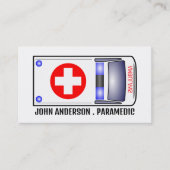 Ambulance Design, EMT, Paramedic Visitekaartje (Voorkant)