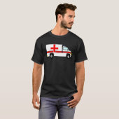 Ambulance driver Ambulance Life Saver Ambulance T-shirt (Voorkant volledig)