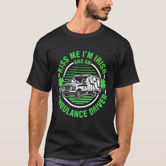 Ambulance Driver Emergency Driver Patient Transpor T-shirt (Voorkant)