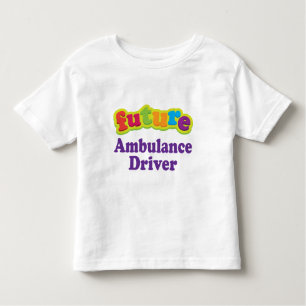 Ambulance driver (future) voor het kind kinder shirts