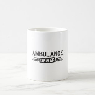 Ambulance Driver Paramedic Emergency Grappige Gift Koffiemok