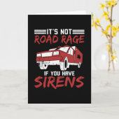 Ambulance Driver Sirens Kaart (Gele Bloem)