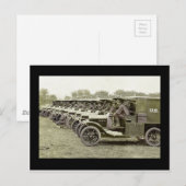 Ambulance Drivers in Trucks Briefkaart (Voorkant / Achterkant)