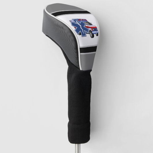 Ambulance EMS  Golfheadcover (Schuin)