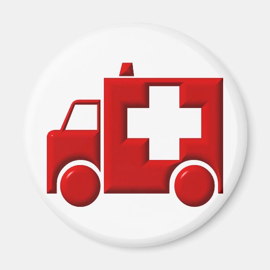 Ambulance / EMT Magneet (Voorkant)