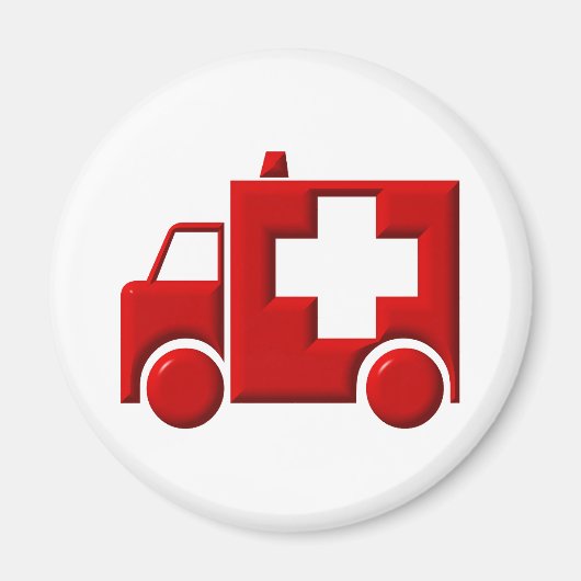 Ambulance / EMT Magneet (Voorkant)