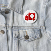 Ambulance / EMT Ronde Button 5,7 Cm (In situ)