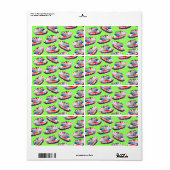 Ambulance Etiket (Full Sheet)