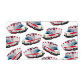 Ambulance Etiket (Voorkant)