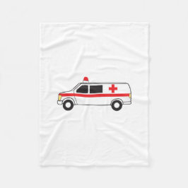 Ambulance Fleece Deken