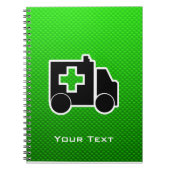 Ambulance; Groen Notitieboek (Voorkant)