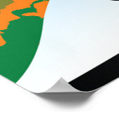 Ambulance in de stad poster (Hoek)