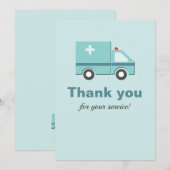 Ambulance Kaart (Voorkant / Achterkant)