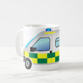 ambulance koffiemok (Voorkant links)