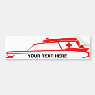 AMBULANCE Logo Bumpersticker